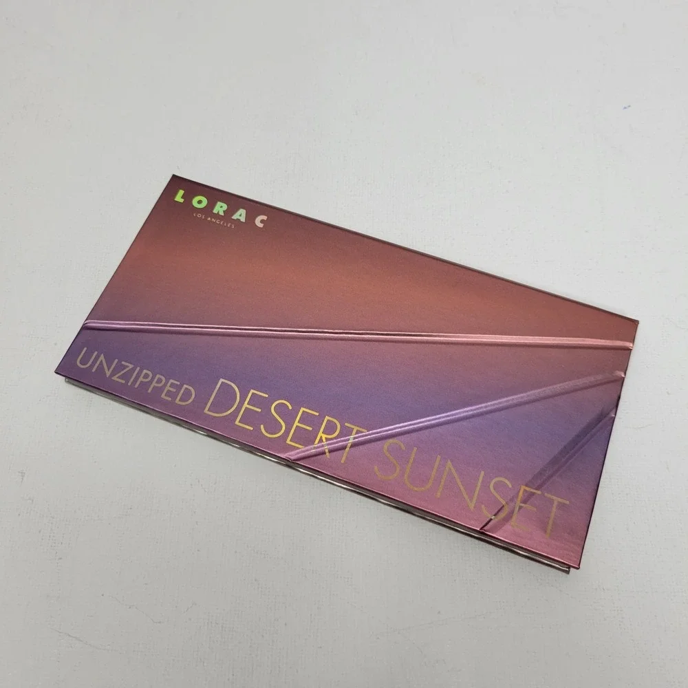 NEW No Box Lorac Unzipped DESERT SUNSET Eyeshadow Palette 10 Shades + Mirror‎